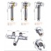 ZZB All Copper Toilet Pressurized Gun/One into Two Bidet Bidet Nozzle Sets/Rinse Faucet-C - B07F83Z222